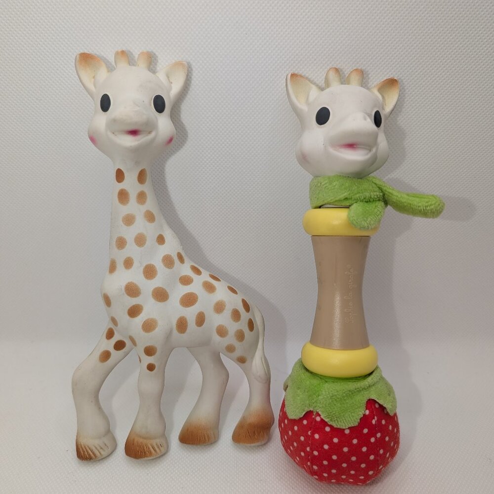 Sophie La Girafe & Sophie la Girafe So'pure Natur'soft Rattle By Vulli